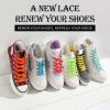 imageVSUDO 2 Pairs Flat Shoe Laces for Sneakers Shoe StringsShoelaces for Sneakers16 Mint Green