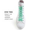 imageVSUDO 2 Pairs Flat Shoe Laces for Sneakers Shoe StringsShoelaces for Sneakers16 Mint Green
