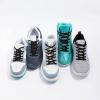 imageVSUDO 2 Pairs Oval Shoe Laces for Sneakers Basketball Baseball Shoelace Athletic Sport Trainers ShoestringsBlack