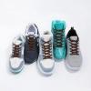 imageVSUDO 2 Pairs Oval Shoe Laces for Sneakers Basketball Baseball Shoelace Athletic Sport Trainers ShoestringsBrown