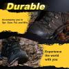 imageVSUDO 2 Pairs Round Boot Laces 532quot Outdoor Work ampamp Hiking Shoe Laces for BootsBlack