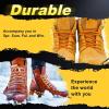 imageVSUDO 2 Pairs Round Boot Laces 532quot Outdoor Work ampamp Hiking Shoe Laces for BootsGolden Yellow
