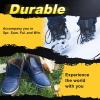 imageVSUDO 2 Pairs Round Boot Laces 532quot Outdoor Work ampamp Hiking Shoe Laces for BootsRoyal Blue