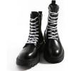 imageVSUDO 2 Pairs Round Boot Laces 532quot Outdoor Work ampamp Hiking Shoe Laces for BootsWhite