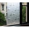 imageVSUDO 2 Rolls 354quot by 787quot Static Cling Window Film for Privacy Hibiscus Flower Pattern Window Tint Sticker for Home or Office 3875 Sq Ft Total354 By 7872 Rolls