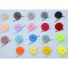 imageVSUDO 516quot Fine Weave Flat Shoe Lace Shoestring for Running Athletic Sneaker17 Orange