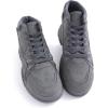imageVSUDO Double Layer Shoe Laces for Sneakers516quot Flat Shoelaces Compatible with Converse Vans and Air Force  2 Pairs05 Dark Gray