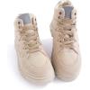 imageVSUDO Double Layer Shoe Laces for Sneakers516quot Flat Shoelaces Compatible with Converse Vans and Air Force  2 Pairs08 Tan