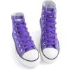imageVSUDO Double Layer Shoe Laces for Sneakers516quot Flat Shoelaces Compatible with Converse Vans and Air Force  2 Pairs13 Purple