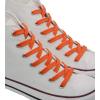 imageVSUDO Double Layer Shoe Laces for Sneakers516quot Flat Shoelaces Compatible with Converse Vans and Air Force  2 Pairs14 Orange