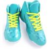 imageVSUDO Double Layer Shoe Laces for Sneakers516quot Flat Shoelaces Compatible with Converse Vans and Air Force  2 Pairs15 Neon Yellow