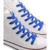 imageVSUDO Double Layer Shoe Laces for Sneakers516quot Flat Shoelaces Compatible with Converse Vans and Air Force  2 Pairs19 Blue