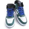 imageVSUDO Double Layer Shoe Laces for Sneakers516quot Flat Shoelaces Compatible with Converse Vans and Air Force  2 Pairs19 Blue