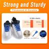 imageVSUDO Double Layer Shoe Laces for Sneakers516quot Flat Shoelaces Compatible with Converse Vans and Air Force  2 Pairs20 Sky Blue