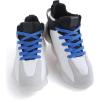 imageVSUDO Double Layer Shoe Laces for Sneakers516quot Flat Shoelaces Compatible with Converse Vans and Air Force  2 Pairs20 Sky Blue