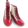 imageVSUDO Double Layer Shoe Laces for Sneakers516quot Flat Shoelaces Compatible with Converse Vans and Air Force  2 Pairs27 Dark Red