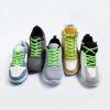 imageVSUDO Oval Shoe Laces for Sneakers Basketball Shoelaces Running Sport Shoestrings or Athletic Shoe StringsNeon Green