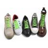 imageVSUDO Oval Shoe Laces for Sneakers Basketball Shoelaces Running Sport Shoestrings or Athletic Shoe StringsNeon Green