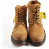 imageVSUDO Round Shoe Laces for Hiking Boots 532 Inch Shoestrings for Outdoor Work Shoes Thick Climbing Shoelaces for Boots01 Light Brown With Yellow Dot