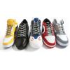 imageVSUDO Round Shoe Laces for Hiking Boots 532 Inch Shoestrings for Outdoor Work Shoes Thick Climbing Shoelaces for Boots13 Light Gray With Pink Dot
