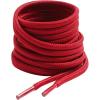 imageVSUDO 2 Pairs Round Boot Laces 532quot Outdoor Work ampamp Hiking Shoe Laces for BootsBurgundy Red