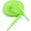 imageVSUDO 516quot Fine Weave Flat Shoe Lace Shoestring for Running Athletic Sneaker21 Neon Green