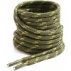 imageVSUDO Round Shoe Laces for Hiking Boots 532 Inch Shoestrings for Outdoor Work Shoes Thick Climbing Shoelaces for Boots07 Army Green With Yellow Dot
