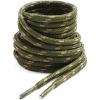 imageVSUDO Round Shoe Laces for Hiking Boots 532 Inch Shoestrings for Outdoor Work Shoes Thick Climbing Shoelaces for Boots09 Army Green With Khaki Dot