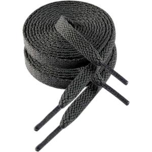 imageVSUDO 2 Pairs Flat Shoe Laces for Sneakers Shoe StringsShoelaces for Sneakers09 Dark Gray