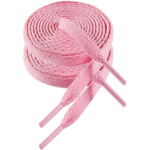 imageVSUDO 2 Pairs Flat Shoe Laces for Sneakers Shoe StringsShoelaces for Sneakers11 Light Pink