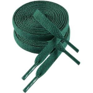 imageVSUDO 2 Pairs Flat Shoe Laces for Sneakers Shoe StringsShoelaces for Sneakers17 Blackish Green