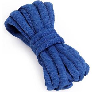 imageVSUDO Oval Shoe Laces for Sneakers Basketball Shoelaces Running Sport Shoestrings or Athletic Shoe StringsRoyal Blue
