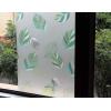 imageVSUDO Frosted Window Film Leaf Pattern NonAdhesive Static Cling Decorative Privacy Glass Cover for Home and Office 118 x 787 InchesLeaf