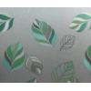 imageVSUDO Frosted Window Film Leaf Pattern NonAdhesive Static Cling Decorative Privacy Glass Cover for Home and Office 118 x 787 InchesLeaf