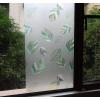 imageVSUDO Frosted Window Film Leaf Pattern NonAdhesive Static Cling Decorative Privacy Glass Cover for Home and Office 118 x 787 InchesLeaf