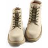 imageVSUDO Round Shoe Laces for Hiking Boots 532 Inch Shoestrings for Outdoor Work Shoes Thick Climbing Shoelaces for Boots08 Army Green With Brown Dot