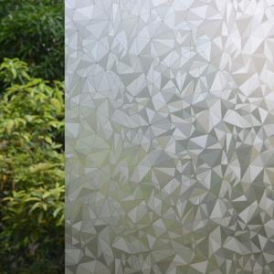 imageVSUDO 1 Roll 177quot by 787quot Static Cling Window Film for Privacy Diamond Pattern Window Tint for Home Window Glass Sticker for Office 968 Sq Ft TotalDiamond