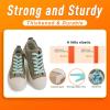 imageVSUDO 516 Fine Weave Flat Shoe Lace Shoestring for Running Athletic Sneaker20 Mint Green